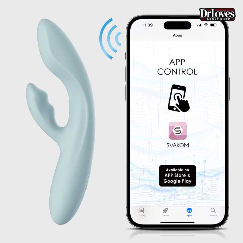 Máy Rung Svakom Chika Sưởi Ấm Rung Nhánh Đa Chế Độ