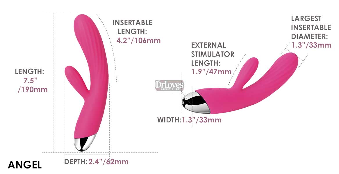 Máy Rung Massage Svakom Angel 36 chế độ sưởi ấm rung mạnh