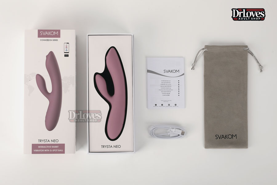 Dương Vật Giả Svakom Trysta Neo Rung Đa Chế Độ Kích Thích Nữ