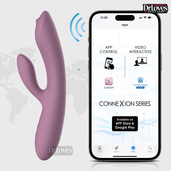 Dương Vật Giả Svakom Trysta Neo Rung Đa Chế Độ Kích Thích Nữ