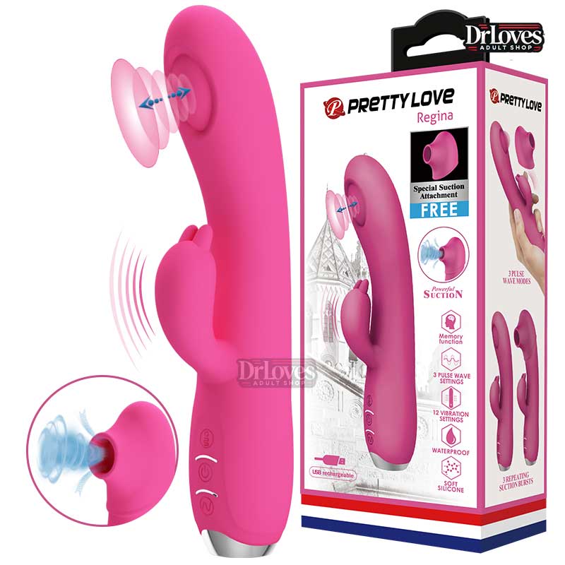 Dương Vật Giả PrettyLove Regena Cao Cấp