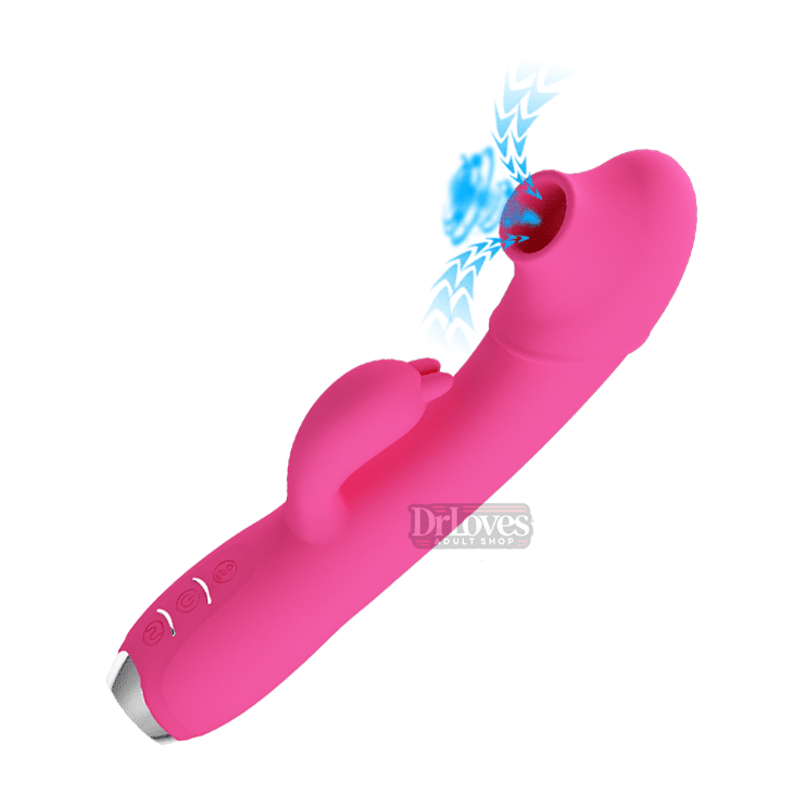Dương vật giả PrettyLove Regena 12 chế độ rung sạc pin chống nước