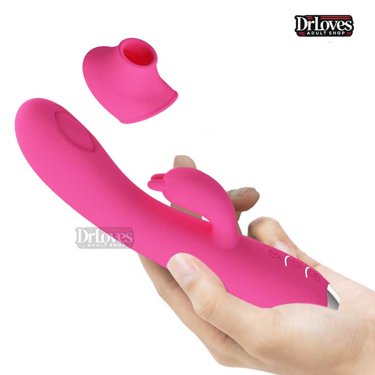 Dương vật giả PrettyLove Regena 12 chế độ rung sạc pin chống nước