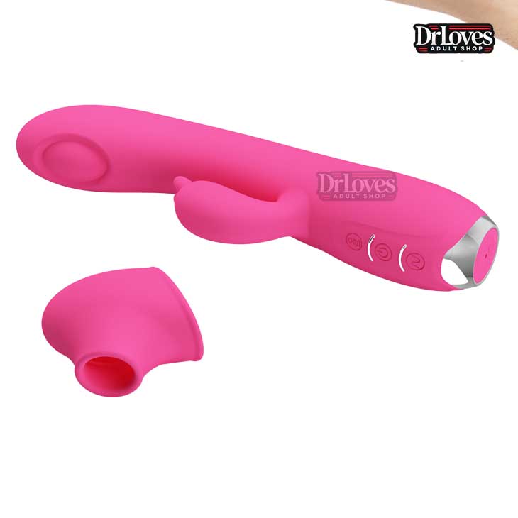Dương vật giả PrettyLove Regena 12 chế độ rung sạc pin chống nước