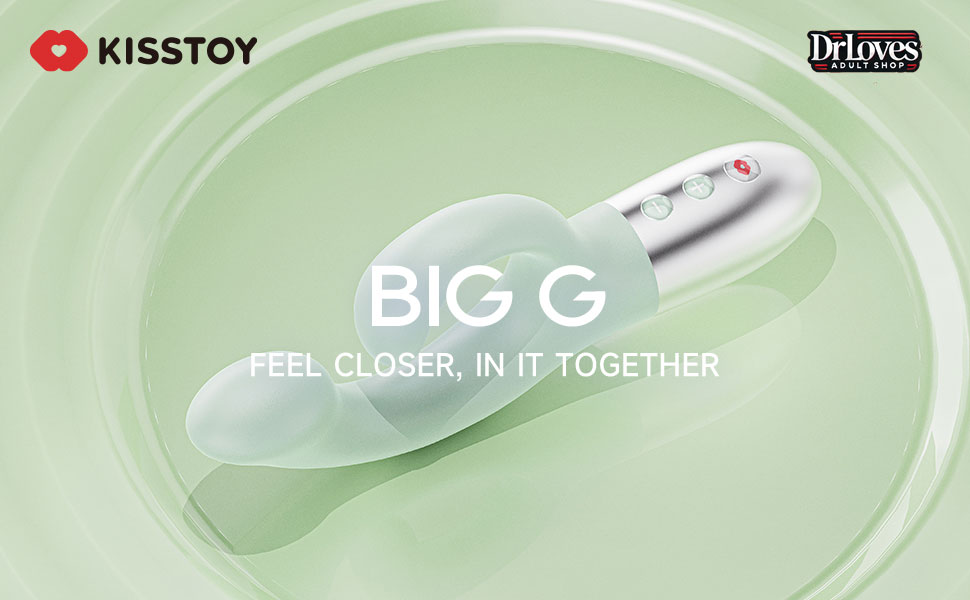 KISSTOY BIG G Powerful 5 Mode Vibrating Clitoral Nipple Massager