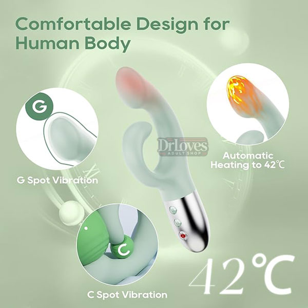 KISSTOY BIG G Powerful 5 Mode Vibrating Clitoral Nipple Massager