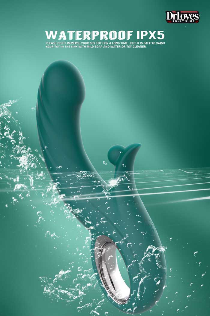 Dương vật giả Kissen Raider 3in1 rung thụt 10 chế độ, chống nước