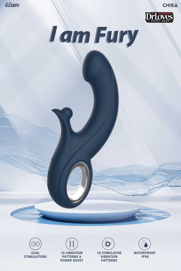 Dương Vật Giả Kissen FURY 10 Chế Độ Rung Mạnh Kích Thích