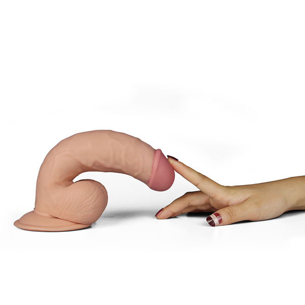 Dương vật giả Lovetoy 8.5 inch có rung mạnh và êm ái