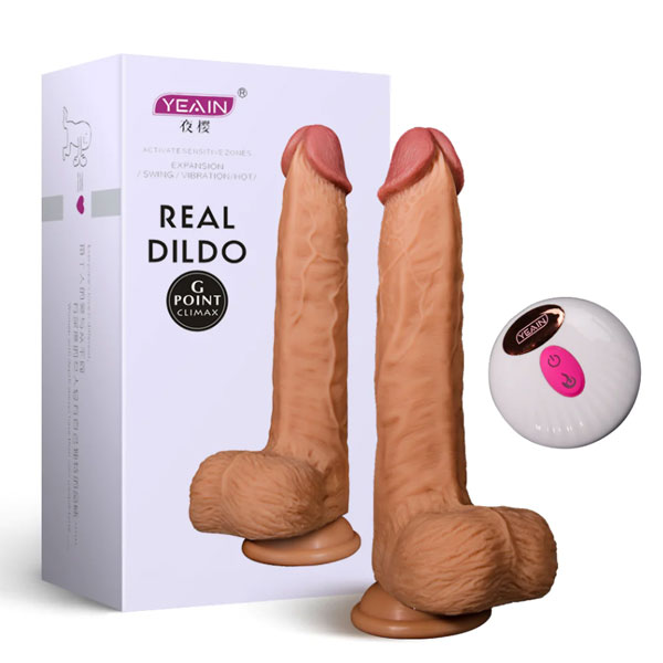 Dương vật giả Yeain Real gắn tường remote điều khiển chống nước Hongkong