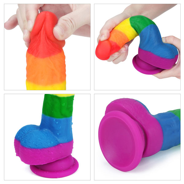 Dương vật giả LoveToy Prider 8 inch chống nước mềm mại như thật
