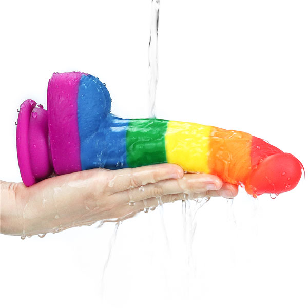 Dương vật giả LoveToy Prider 8 inch chống nước mềm mại như thật