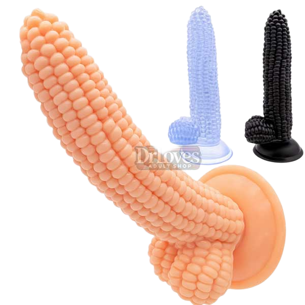 Dương Vật Giả Gắn Tường Silicon Không Rung Trái Bắp Ngô, Tăng Hưng Phấn 