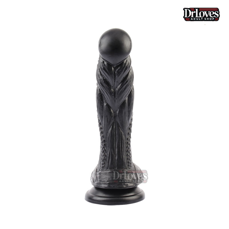 Dương vật giả MU Horny Hunter đầu tròn alien silicon mềm đế hút chân không