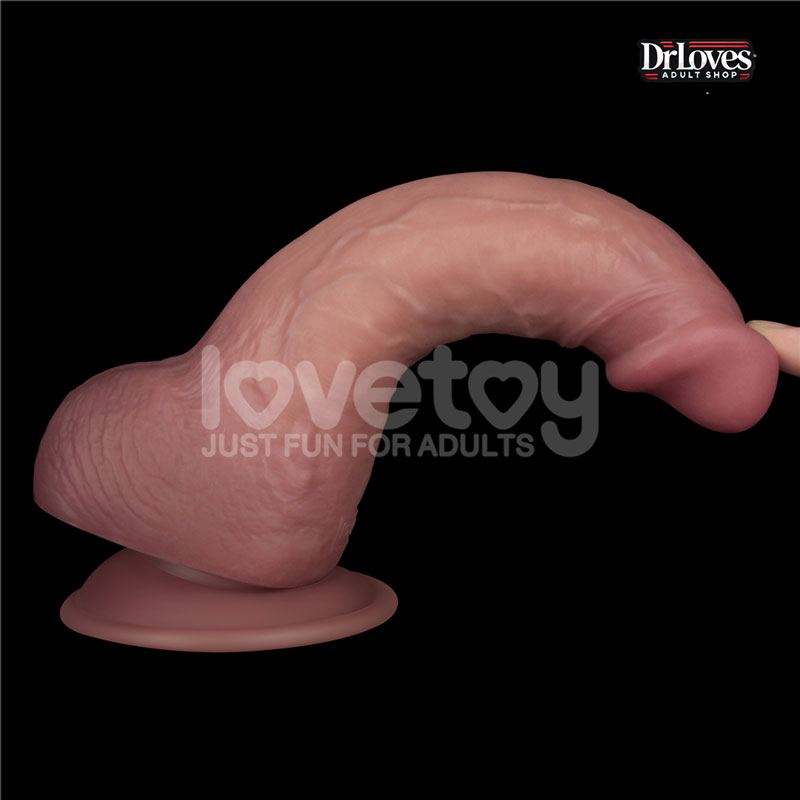 Dương Vật Giả 8.5 inch Rung 10 Chế Độ Lovetoy Kích Thích Mạnh Mẽ