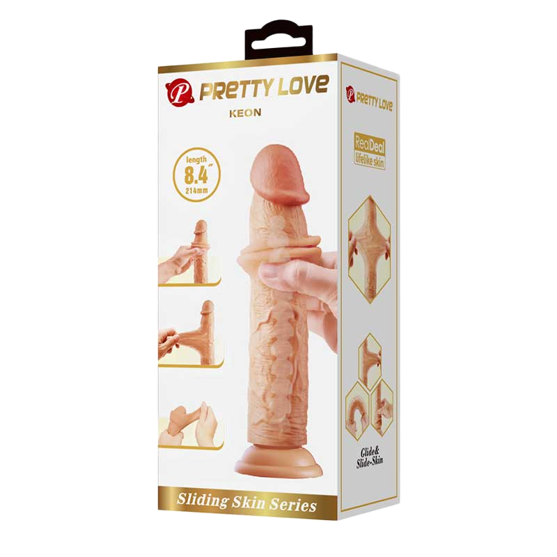  Mua Dương Vật Giả Gắn Tường PrettyLove Keon 2 Lớp Da  loại tốt 