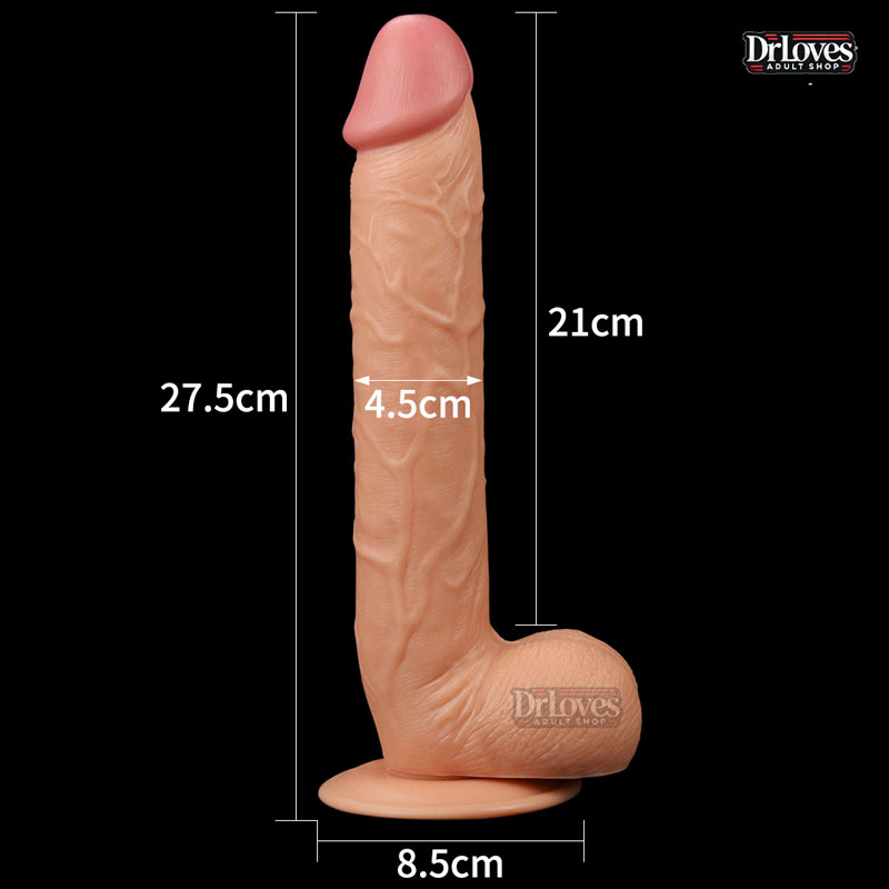 Dương Vật Giả King Size 10 Inch Lovetoy Gắn Tường Siêu Phẩm