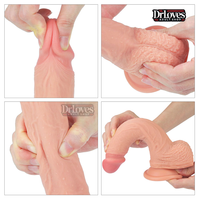 Dương Vật Gắn Tường Lovetoy 8.5 inch Siêu Thật Kích Thích