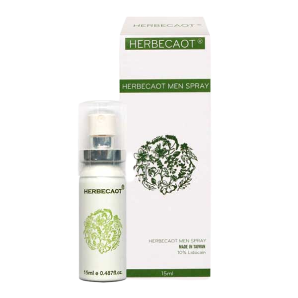  Bảng giá Chai xịt Herbecaot Đài Loan – Kéo dài thời gian – Chai 15ml  tốt nhất 