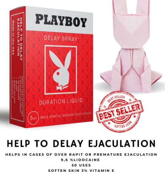 Chai Xịt Playboy Đỏ 5ml Kéo Dài Quan Hệ Chống Xuất Tinh Sớm