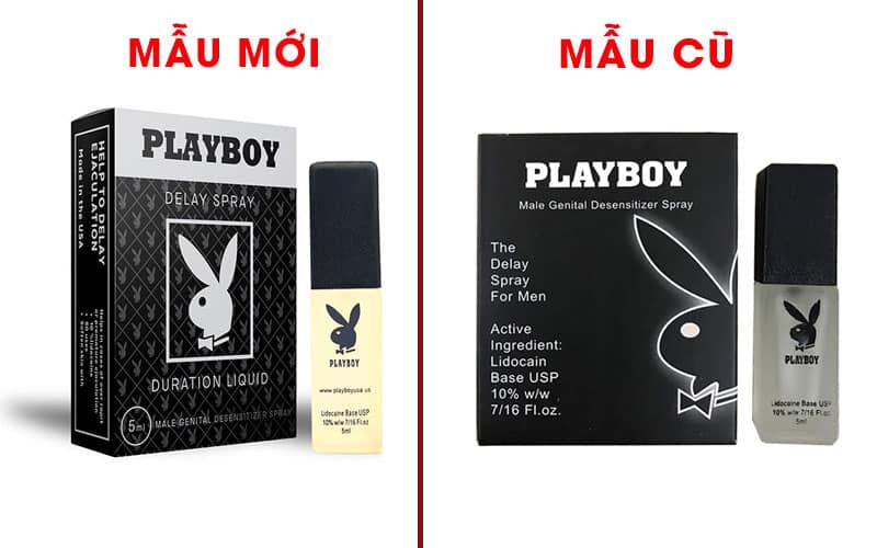 Chai xịt Playboy Mỹ kéo dài thời gian chính hãng 5ml hiệu quả nhanh