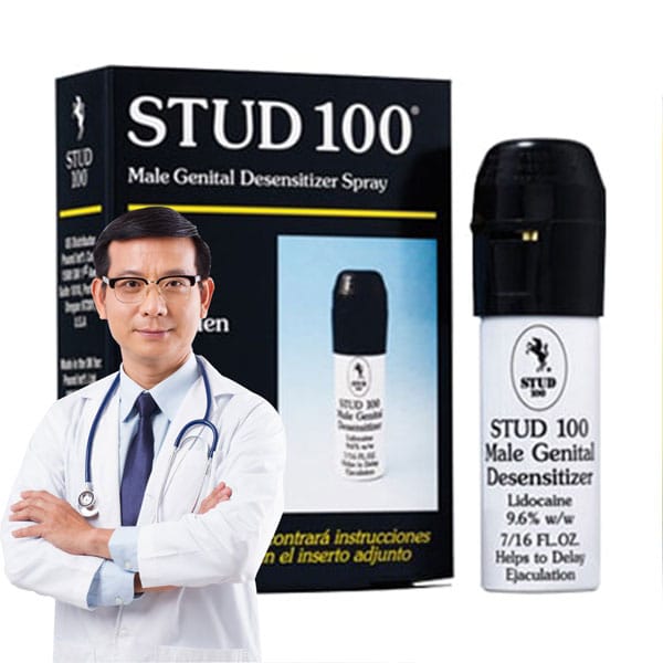 Chai xịt Stud 100 Anh chính hãng 10ml kéo dài quan hệ bền lâu nam giới