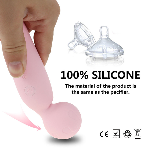 LiLo Mini Massage Wand 10 Vibration Modes Quiet Waterproof