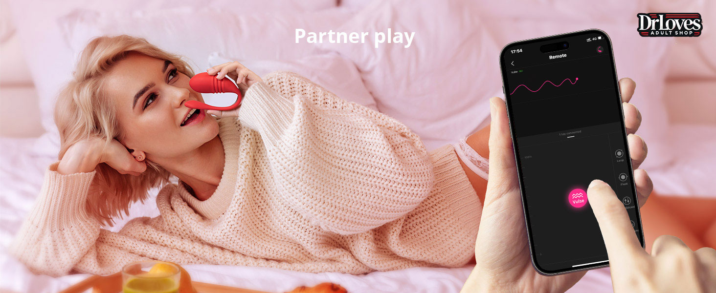 Trứng Rung Lovense Vulse điều khiển app đa chế độ rung thụt