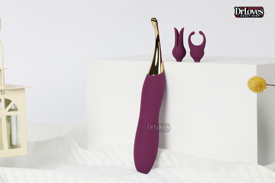 Máy Rung Svakom Beatrice Kích Thích Âm Vật Nhũ Hoa Đa Đầu