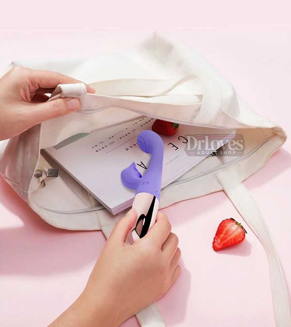 Máy Rung Âm Đạo Rebecca Hút Hút Điểm G Siêu Sướng