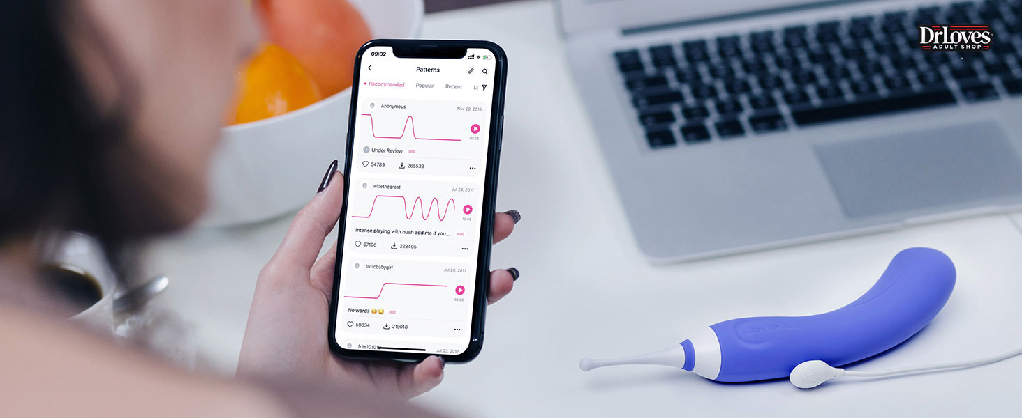 Máy Rung 2 Đầu Lovense Hyphy Kết Nối App Điều Khiển Từ Xa
