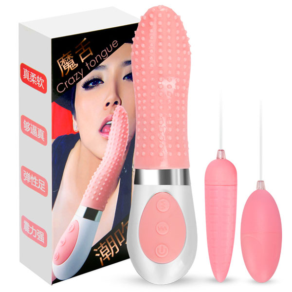 Lưỡi Liếm Crazy Tongue 12 Chế Độ Massage Đa Điểm Kích Thích