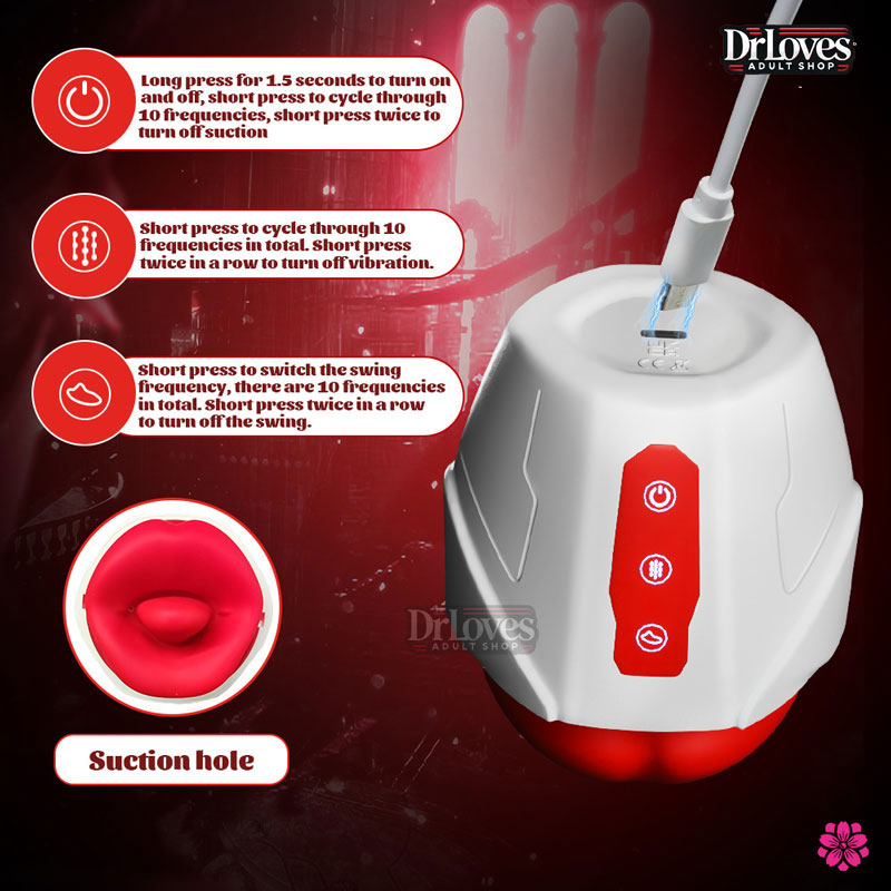 Lưỡi Liếm Âm Đạo TIFFORUN Magic Tongue 4in1 Rung Mạnh Chống Nước