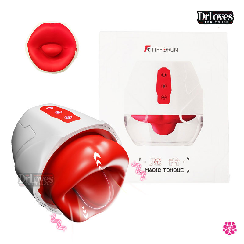 Lưỡi liếm TIFFORUN Magic Tongue 4in1 rung âm thanh cảm biến cao cấp 