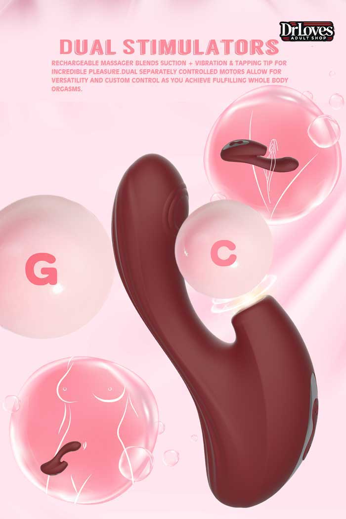 Máy Rung Kích Thích 3in1 Kissen Nymph Hút Liếm Cao Cấp