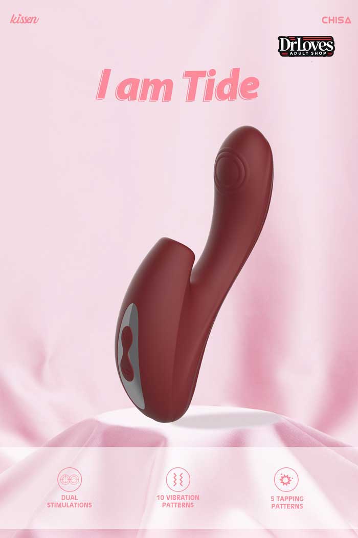 Máy Rung Kích Thích 3in1 Kissen Nymph Hút Liếm Cao Cấp