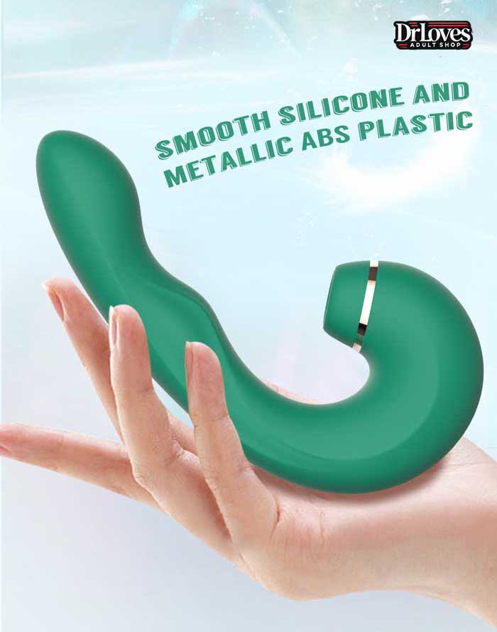 Máy Rung Kissen Siren 3in1 Rung Thụt Hút 10 Chế Độ Cao Cấp