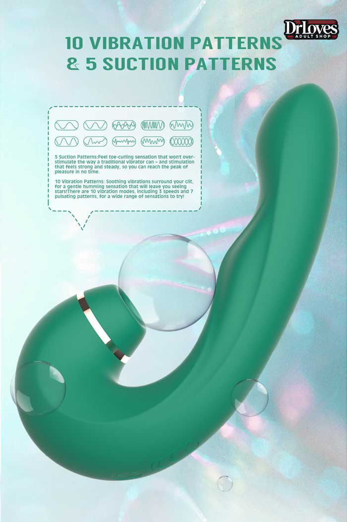 Máy Rung Kissen Siren 3in1 Rung Thụt Hút Cao Cấp Kích Thích Mạnh