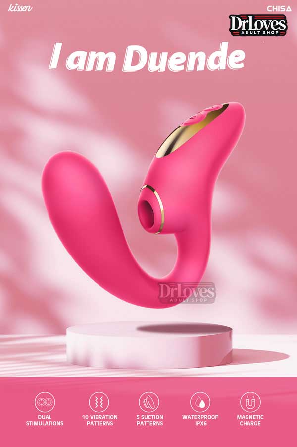 Máy Rung KéP Kissen Duende 10 Chế Độ Chống Nước Sạc Pin