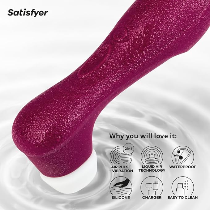 Máy rung Satisfyer Pro 2 Gen 3 massage điểm G sạc pin chống nước
