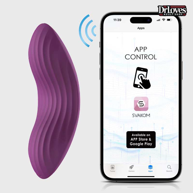 Máy rung Svakom Edeny điều khiển app 11 chế độ chống nước 