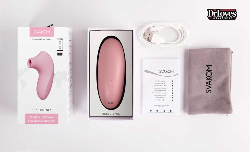 Máy Rung Âm Vật Svakom Pulse Lite Neo App-Controlled 5 Chế Độ