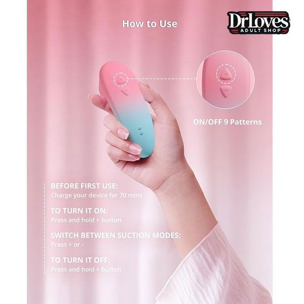 Máy Massage Lovense Tenera 2 Rung Hút Kích Thích Âm Vật Cao Cấp