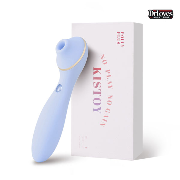 Máy Massage Kisstoy Polly Plus Rung Hút Âm Vật 2in1 - Cao Cấp 