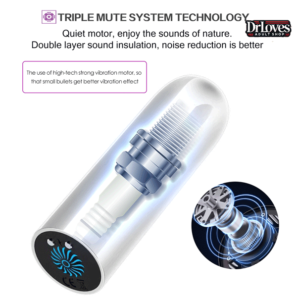 Đạn Rung Mini Kim Loại 10 Chế Độ - Kích Thích Cực Mạnh - Yeain