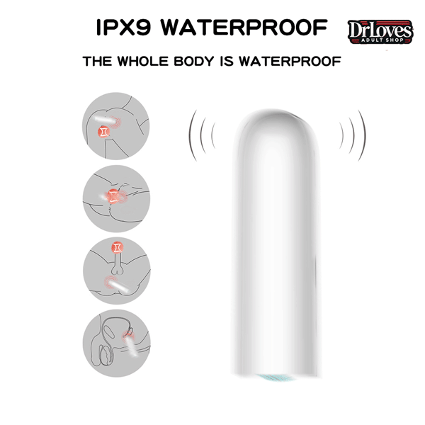 Đạn Rung Mini Kim Loại 10 Chế Độ - Kích Thích Cực Mạnh - Yeain