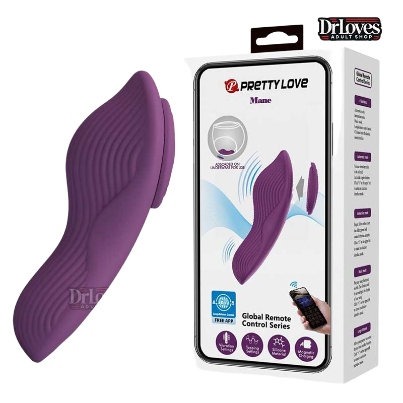 Chíp rung PrettyLove Mane điều khiển app rung mạnh chống nước 