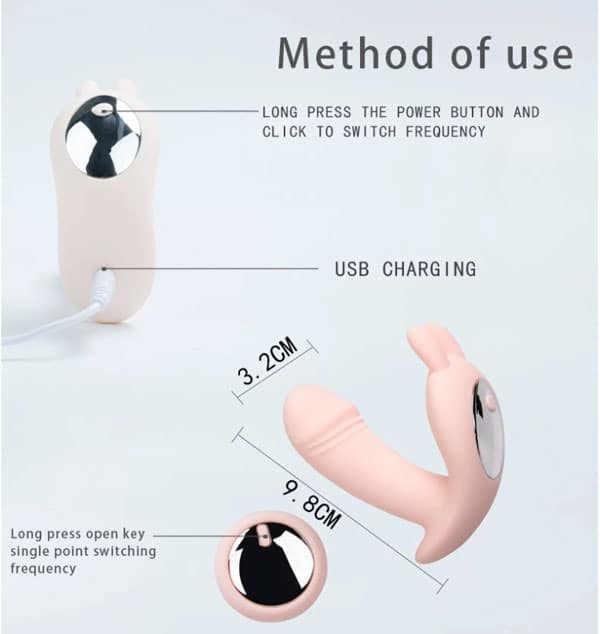 Trứng Rung Mini Little Dance Không Dây - Hàng Cao Cấp, An Toàn, Kích Thích