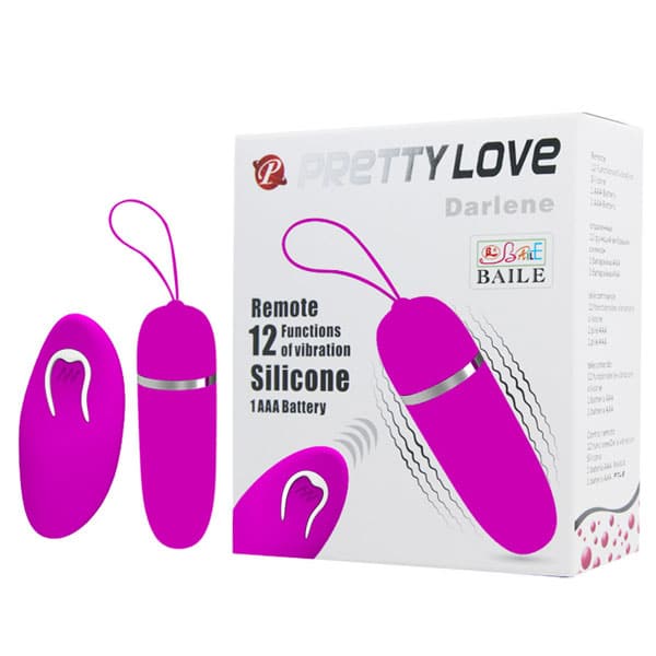 Trứng Rung Pretty Love Darlene – Điều Khiển Từ Xa -12 Chế Độ Rung