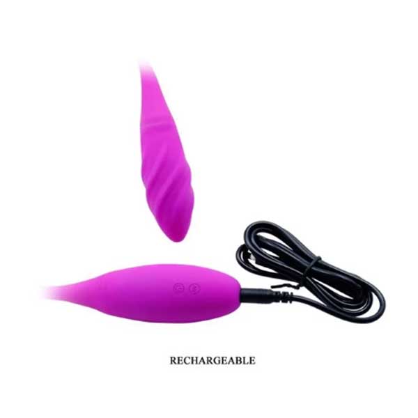 Trứng Rung Pretty Love Snaky Vibe 2 Đầu, 7 Chế Độ Rung Sạc Pin